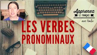 Conjugaison les verbes pronominaux réfléchis et réciproques [upl. by Yesdnik6]