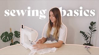 SEWING 101  Ultimate Beginners Guide [upl. by Derrej]