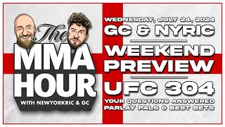 The MMA Hour UFC 304 preview On The Nose more  Jul 24 2024 [upl. by Nilac]