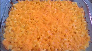 How to make Baked Macaroni amp Cheese Velvetta Version [upl. by Assili]