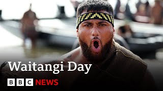 Waitangi Day Thousands gather in New Zealand with Māori rights in focus  BBC News [upl. by Naut]