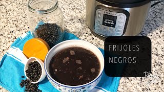 Como Hacer Frijoles negros en la Instant Pot  estilo frijoles de olla [upl. by Dubois]