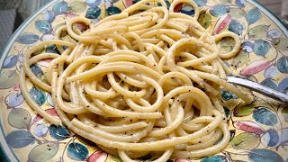 Food Lab Basics POV Cacio e Pepe Roman mac and cheese in about 12 minutes [upl. by Einneb]