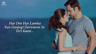 Khuda Hafiz Full Song With Lyrics The Body  Arijit Singh  Emraan Hashmi Sobhita D [upl. by Imerej]