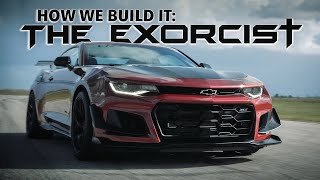 How To Build a 1000 HP Camaro ZL1 1LE  THE EXORCIST by HENNESSEY [upl. by Namron]