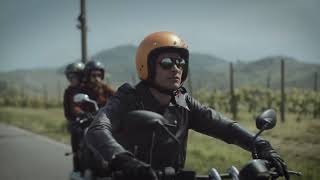 Moto Guzzi V9 2018  Bobber and Roamer  official video [upl. by Aihtnamas885]