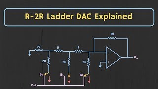 R2R Ladder DAC Explained with Solved Example [upl. by Portia]