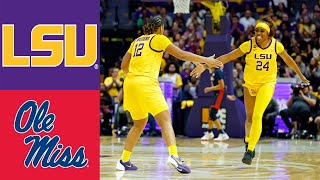 LSU vs Ole Miss Full Game Womens College Basketball 2025 [upl. by Laven]