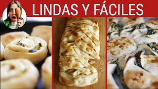 3 TARTAS DE VERDURAS INCREÍBLES  ¡la segunda es riquísima [upl. by Dixil]