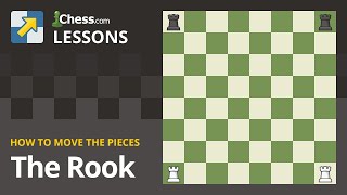 The Rook  How to Move the Chess Pieces shorts [upl. by Luce]