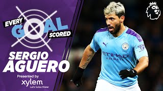 SERGIO AGUERO  RAINING GOALS  EVERY PREMIER LEAGUE GOAL SCORED  MAN CITY [upl. by Nnylaf]