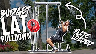 The Best Budget Lat Pulldown for 2021 Titan Fitness Plate Loadable Lat Tower V2 Review [upl. by Kaye]