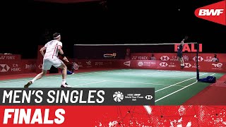 BWF World Tour Finals 2021  Viktor Axelsen DEN vs Kunlavut Vitidsarn THA  Finals [upl. by Alyos]