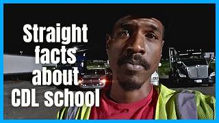 Paid CDL school what NO ONE tells you Trucking school tips [upl. by Marjory674]