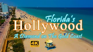 Floridas HOLLYWOOD  A Diamond on The Gold Coast [upl. by Llirret50]