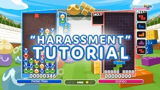 Puyo Puyo Tetris “Harassment” Tutorial [upl. by Aicen]