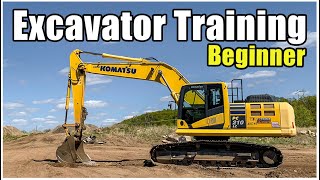 Excavator Training amp Operation Beginner 2020  Heavy Equipment Operator Training [upl. by Lantz]