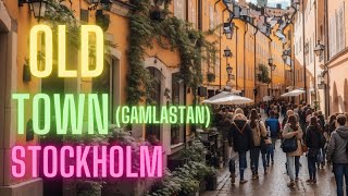 Old Town StockholmGamla stan [upl. by Enyledam]