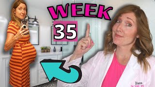 35 Weeks Pregnant  What to Expect at 35 Weeks in Months [upl. by Ssecnirp767]