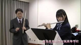 東京音楽大学付属高等学校 JDemersseman／Sixieme Solo de Concert op82 [upl. by Killarney]