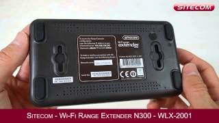 Sitecom Wi Fi Range Extender N300 WLX 2001 [upl. by Angell]