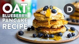 Oats amp Blueberry PANCAKE Recipe 🥞 [upl. by Maddox]