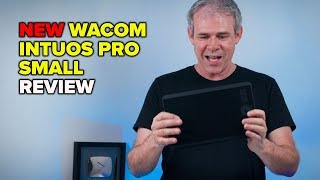 NEW WACOM intuos pro SMALL tablet REVIEW [upl. by Joktan]