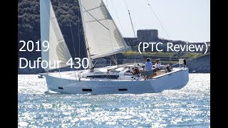 Dufour 430 Grande Large Sailboat Tour 2019 PTC Review [upl. by Ordnazil]