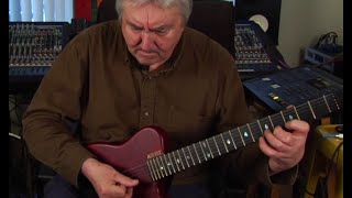 Allan Holdsworth Talks about his Headless Kiesel Guitars [upl. by Ahseined]