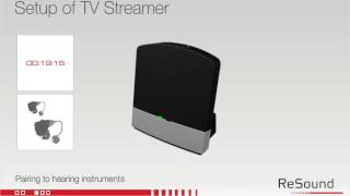 Setting up your ReSound Unite TV Streamer 2 [upl. by Oralie166]