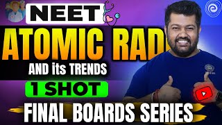 NEET Chemistry Atomic Radius and its Trend Bharat Panchal Sir [upl. by Nagard21]