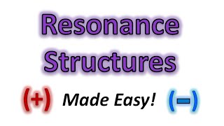 Finding Resonance Structures Made Easy  Part 1  Organic Chemistry [upl. by Burdelle]