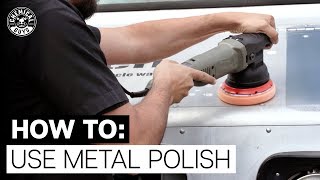 How To Polish Chrome Stainless amp Metal Surfaces  Chemical Guys [upl. by Naenej]