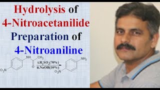 Hydrolysis Preparation of 4Nitroaniline [upl. by Eradis]