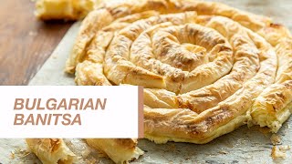 Bulgarian Banitsa  Food Channel L Recipes [upl. by Orsola]