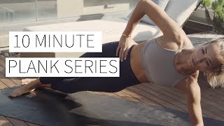 10 MINUTE PLANK SERIES  Core exercises for beginners  Dr LA Thoma Gustin [upl. by Ohcirej]