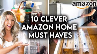 10 AMAZON HOUSEHOLD PRODUCTS YOU DIDN’T KNOW YOU NEEDED [upl. by Esiahc]