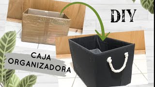 DIY Caja Organizadora  transformación de caja de cartón [upl. by Shumway]