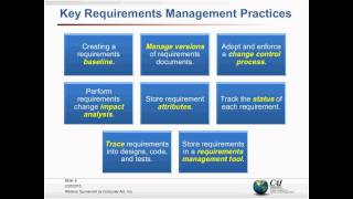 Requirements Management [upl. by Meilen182]