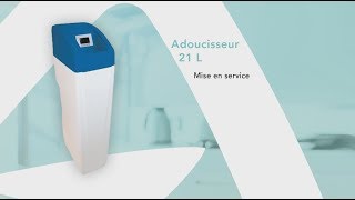 Mise en service  Adoucisseur 21 L COMAP [upl. by Yarazed]