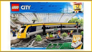 LEGO City 60197 Passenger Train Speed Build [upl. by Ratcliffe298]