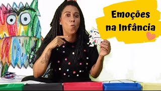 Conhecendo as emoções  Evangelização Infantil Espírita [upl. by Leoj]