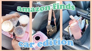 TIKTOK AMAZON FINDS  MUST HAVES 🚗 Car Edition w Links [upl. by Oiramad293]