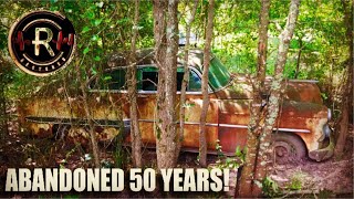 ABANDONED Vehicles RESCUED From Swamp After 50 YEARS  Forgotten Memories Turnin To Rust  RESTORED [upl. by Freeland]