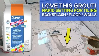 MAPEI Ultracolor Plus Grout Review  How to Grout Floor amp Wall Tiles Mini Guide [upl. by Anaoj108]