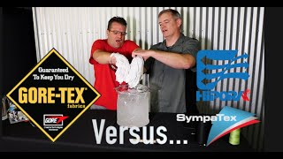 Is GoreTex Worth It Waterproof Comparison Test [upl. by Olivann]