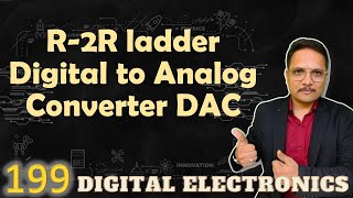 R2R Ladder DAC Voltage Switched Network in Digital Electronics [upl. by Ifen63]