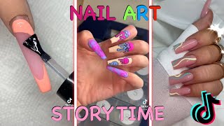 NEW NAIL ART STORYTIME TIKTOK COMPILATION [upl. by Eelarual]