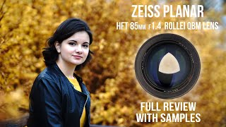 Zeiss Planar 14 85mm HFT full review with samples [upl. by Aniret]