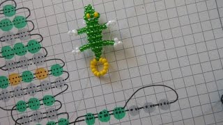 TUTO DIY Crocodile en perles de rocaille [upl. by Perron843]